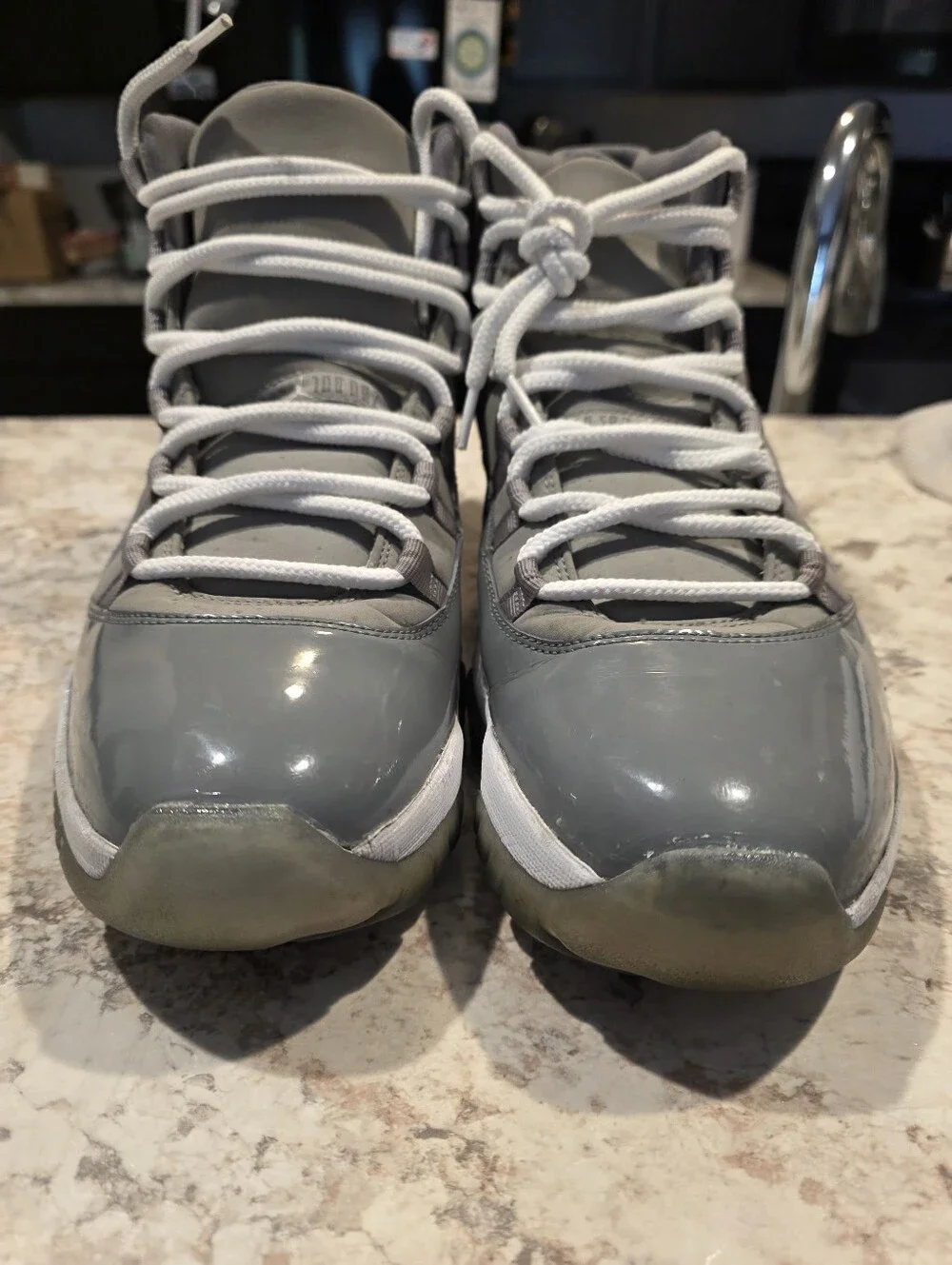 Air Jordan 11 Cool Grey 2010 Release Mens Size 16
